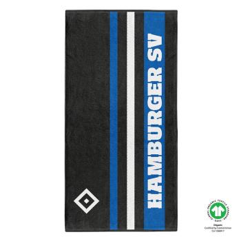 Hamburger SV HSV Duschtuch ca. 70 x 140 cm blau-weiß-schwarz